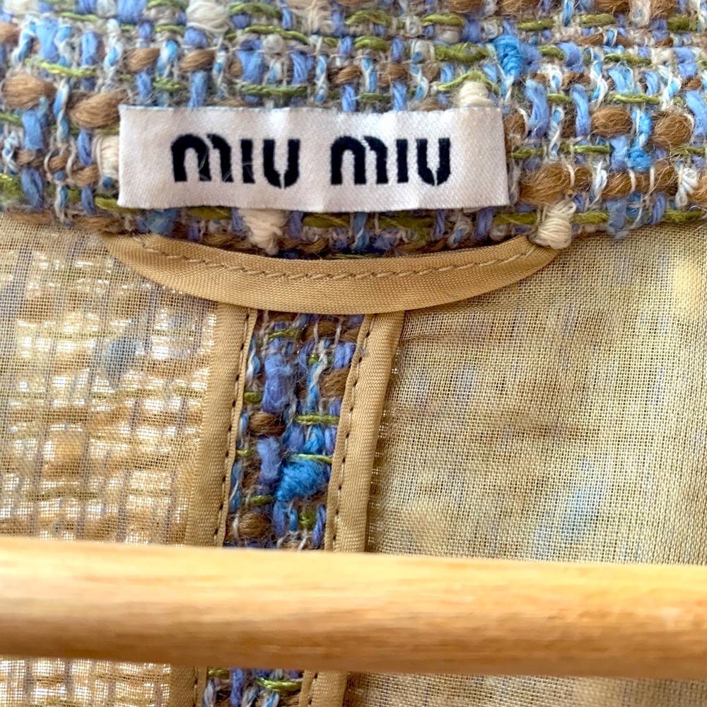Miu Miu Vintage Tweed  Jacket